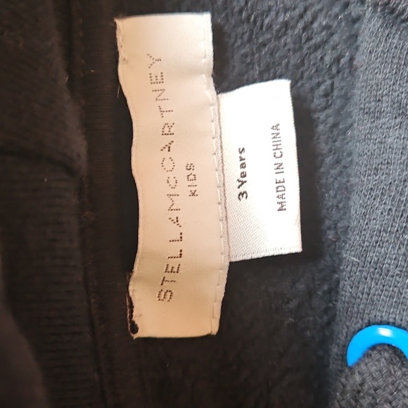 Stella McCartney Kids STELLA LOGO Sweater Dress Black Size 3 - Picture 8 of 12